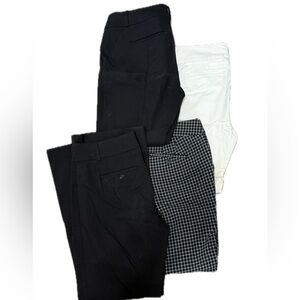 LOFT black and white trousers size 6